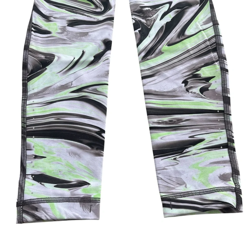 Lululemon Womens 4 Paint Glide Warp Multi Swift Speed High Rise Tight 28